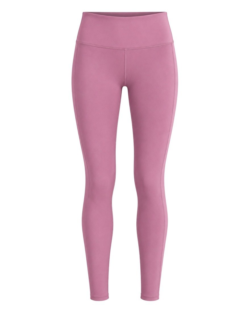 Alo Yoga high-waist leggings, mauve pink
