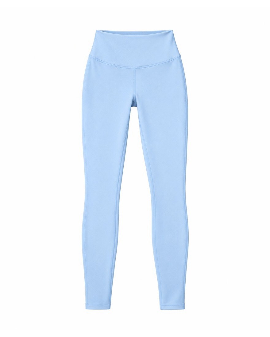 Alo Yoga high-waist leggings, powder blue