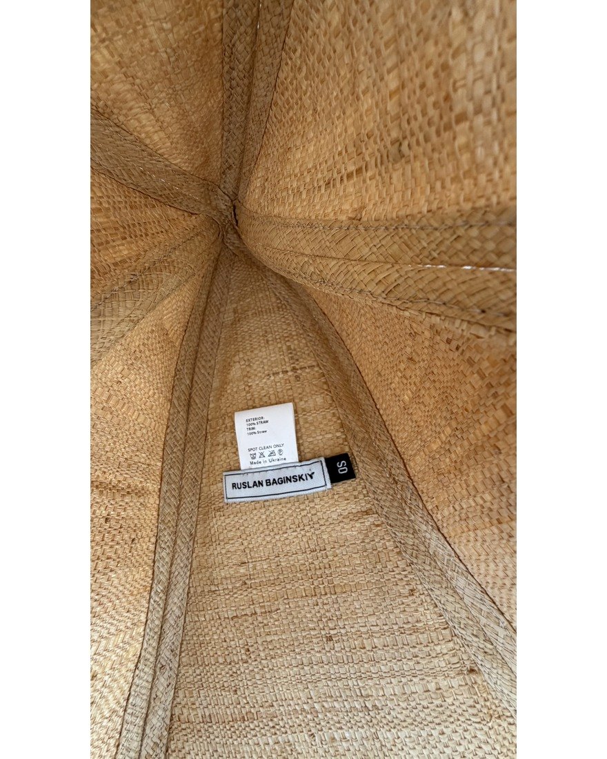 Ruslan Baginskiy hat, inside label
